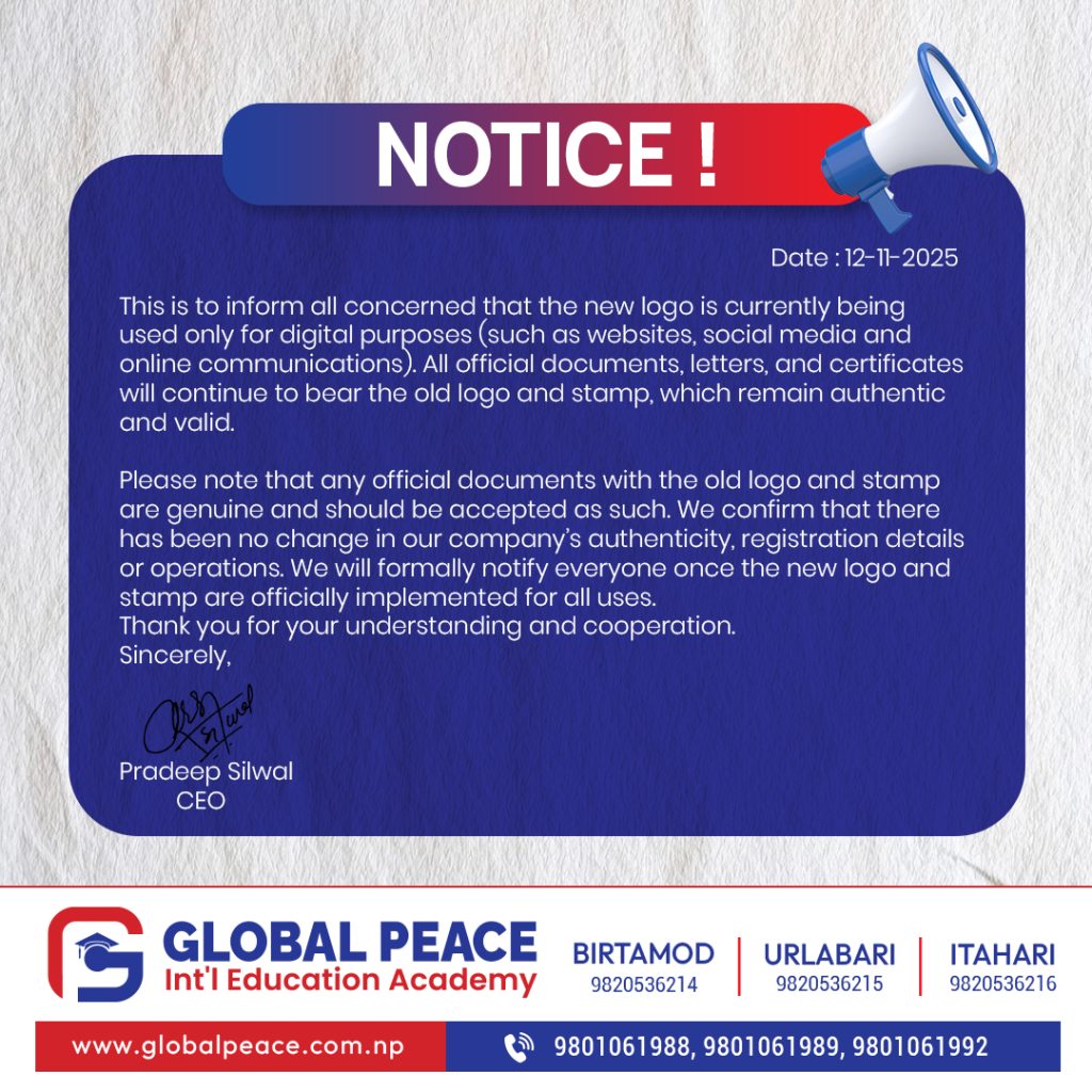 notice